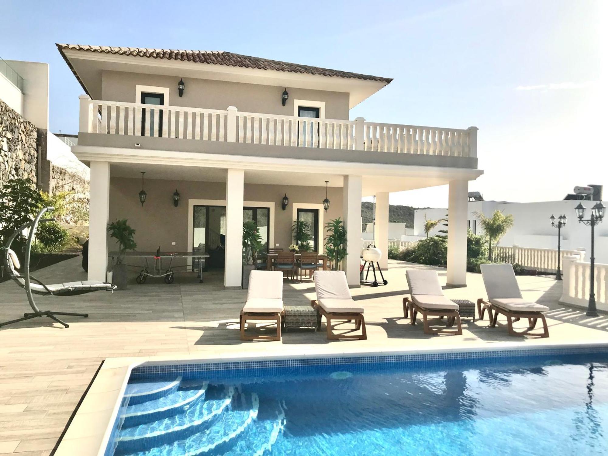 Villa Vista Bella Costa Adeje In Ruhiger Villengegend Mit Meerblick Esterno foto